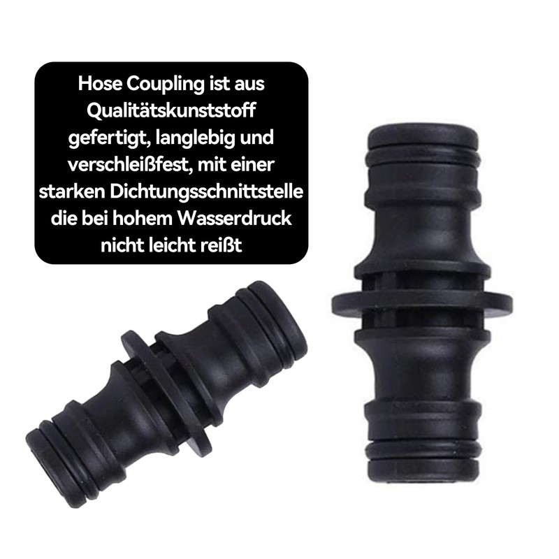 HAFRILY Gardena Hose Coupling 1/2 Inch for Garden Hose Coupling