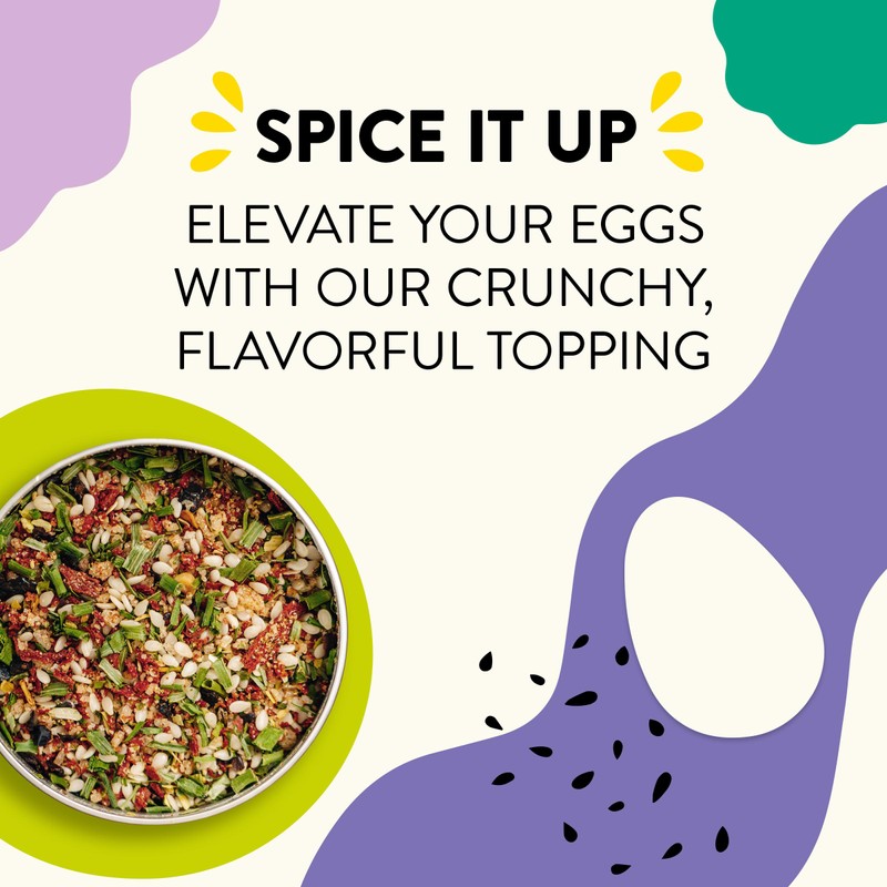 Just Spices Egg Topping, 1.94 OZ I Breakfast and egg