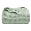 PHF Ultra Soft Waffle Weave Blanket Queen Size 90"x 90"-