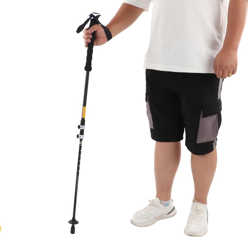 Walking Stick Adjustable Height Prevent Slip Lightweight Walking Cane for