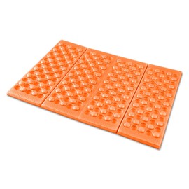 Lotsdonxia Folding Sit Mat - Waterproof Camping Seat Pad for Outdoors, Festivals & Hillwalking, Ultralight XPE Foam Cushion with Thermal Insulation (Orange)