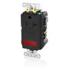 Leviton 20A-125V Extra-Heavy Duty Industrial Grade Pilot Light Tamper-Resistant Self-Test
