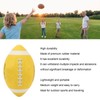 Rugby Ball Professional Size 3 Rubber Lightweight Portable High Elasticity