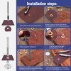 MumdoYAL 400 Pieces Eyelet Set, Four Colours, Inner Diameter 5