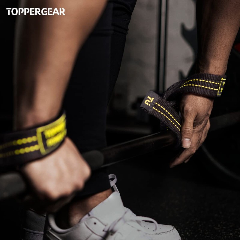 TOPPERGEAR Power Band Wrist Strap Heavy Weight (Black)