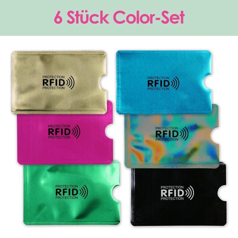 Off-Block RFID Protective Cases Colour Set Protective Cases Set of