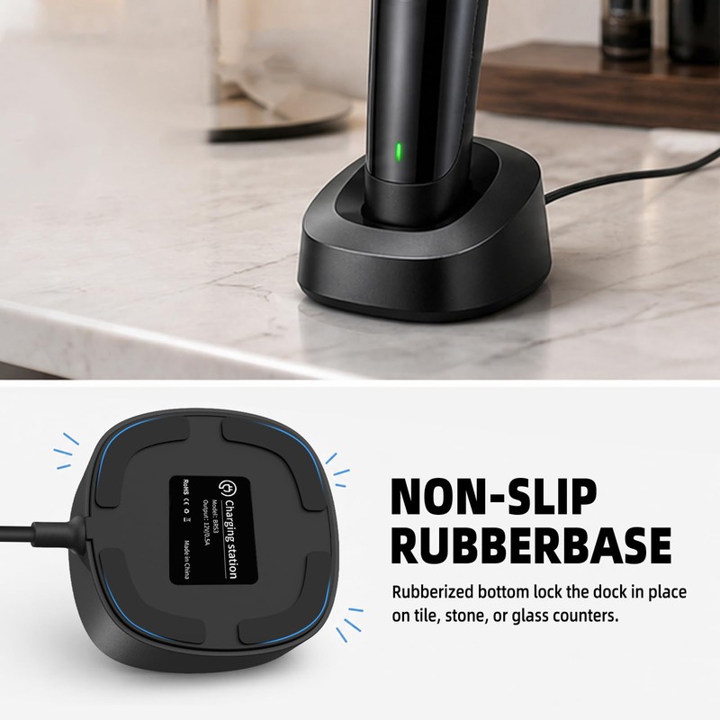 Charging Stand Compatible with Braun Series 3/5/7/9 Shavers, 310s