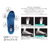 5本指インソール Reve(レーブ）メルトインソール【フレキシブル】　動的スポーツ・ビジネス等 (S(22cm-24cm)) サッカー　ランニング　トレラン　