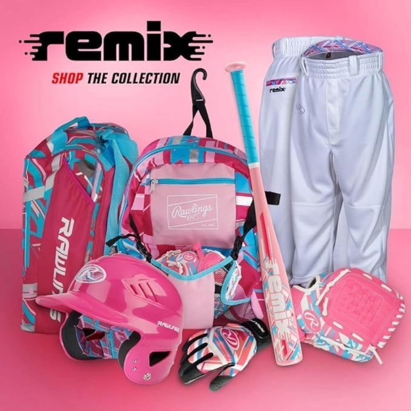 Rawlings Remix Glove Series, T-Ball, Youth Guantes de béisbol, Lanzamiento