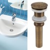 Bathroom Kitchen Sink Drain All Copper Pop Up Sink Drain