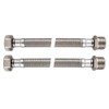 BENE 304 Stainless Steel Reinforced Hose, Flex Hose, 1/2 Inch