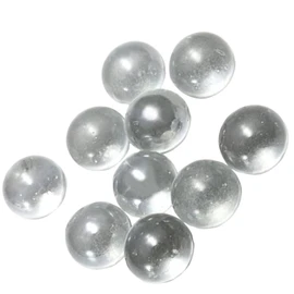 20 Pcs 10mm Clear Glass Marbles Solid Marble Beads Marbles Games Bouncing Ball Pinball Machine for Vase Fish Tank Filler Home Decor, Dice and Marble Games, Sports and Outdoor Play, Decorations