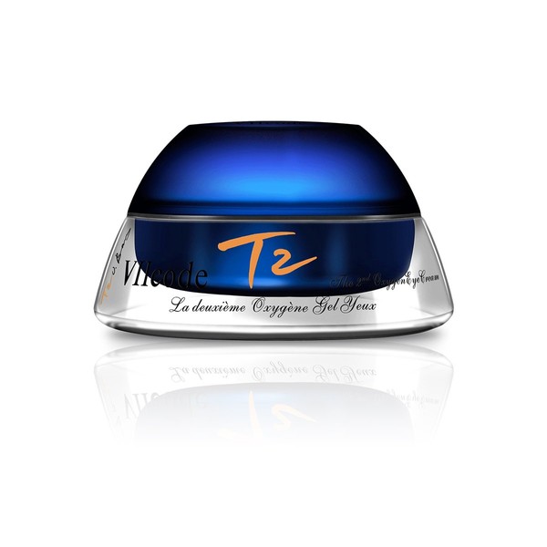 VIIcode T2O2.5 Oxygen Eye Cream For Dark Circles and Wrinkles - Reduces Puffiness, Crow's Feet, Fine Lines and Bags