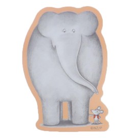 Mouse Kun Vest [Die Cut Sticker] Character Sticker / Nakayoshi