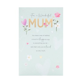 UK Greetings Birthday Card for Mum - Loving Design - Thinking of You Range