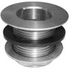 Encore Nickel Plated Brass Sink Drain, 1-1/2" L, Includes: Locknut & Washer