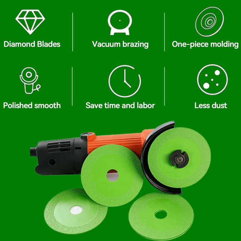 IUSOT 125mm Diamond Glass Cutting Disc, Ultra-Thin 1mm Blade for