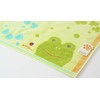 UCHINO 9006F704 G Green Frog Face Towel, Approx. 13.4 x