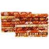 Soimoi 16 Pc Fat Quarter Bundle, Batik Print 18"x 22"
