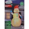GEMMY AIRBLOWN INFLATABLE 9 FT SNOWMAN  INDOOR OUTDOOR NEW IN BOX FROM STORE