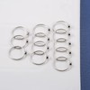 Simple Birthstone Rings for Women Family Jewelry 925 Sterling Silver