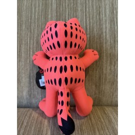 Toy Factory Garfield Odie 9” Plush Stuffed Animal Neon Pink The Toy Factory NEW 2022