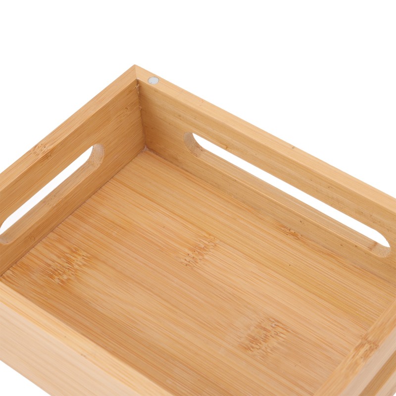 Bamboo Charging Station Multifunction 5 Ports Charging Station Rack for