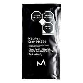 Maurten Drink Mix 160 | Polvo para preparar bebida deportiva | Caja con 18 sobres (40 g de carbohidratos x sobre) | Tecnología de hidrogel | Nutrición