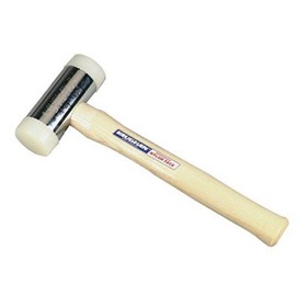 Nylon Face Hammers Style: Head Wgt:1/2"lb, Face Diam:1", Len.:10"