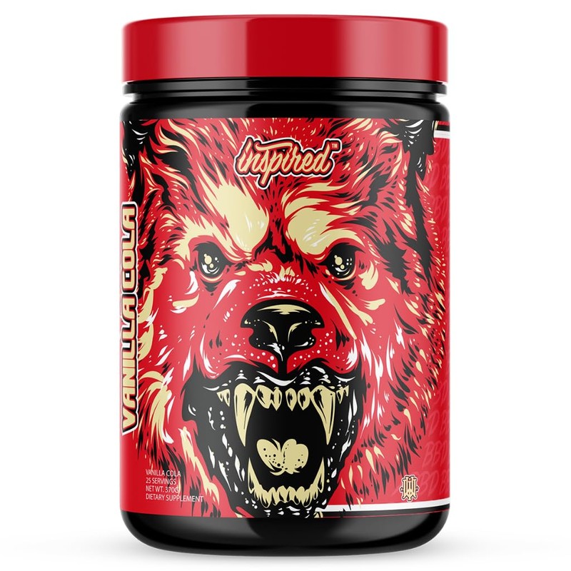 INSPIRED DVST8 Pre workout 25 Serves Candy Cloud 385 grams