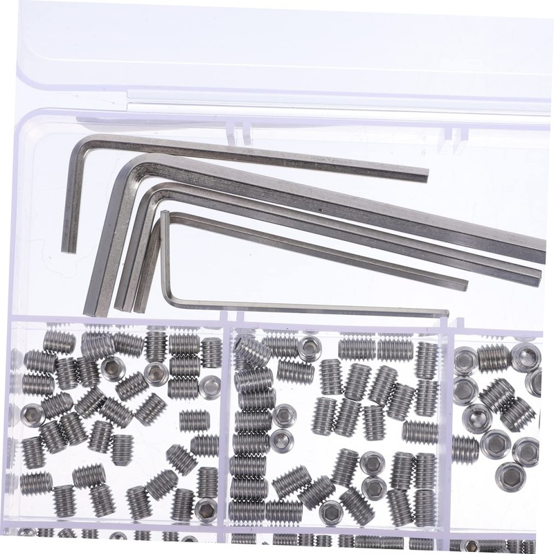 BUGUUYO Stainless Steel Set Screw Assortment Kit Screws for Home