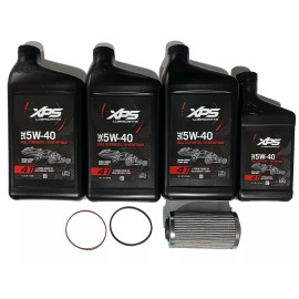 Sea-Doo OEM 4T 5W-40 Full Synthetic Oil Change Kit 9779486 ALL Seadoo 4-Tec