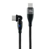 JTT 180 Degree Swivel Connector PD100W Cable 180RPD (1.8m, Black)