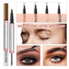 Magic Microblading Eyebrow Pen – 2025 New 2-in-1 Waterproof Eyebrow