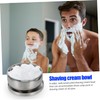 NOLITOY Men's Shaving Soap Foaming Bowl Lightweight Waterproof Rustproof for