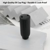 Lyvixora 3pcs Oil Cap Plug M15 1.5mm Air Compressor Breather