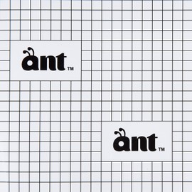 ANT Strong Grip 24" x 50' Clear Vinyl Transfer Paper Tape Roll with Half Inch Alignment Grid for Cricut Adhesive Vinyl for Decals, Signs, Stickers