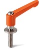 NBK Mechanical Element Parts Clamp Lever Flat Washer Built-In Type