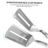 BIUDECO Cooking Gadgets Metal Spatula Stainless Steel Tong for Steak