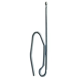 [Window Beauty] Metal Curtain Hooks, Made in Japan, Hardened Treatment, Hide Rails, 3.0 inches (75 mm) Interlining, B Hooks, Pack of 8