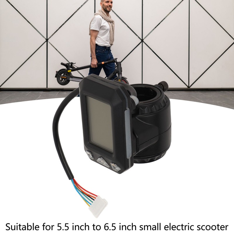 36V 6 Pins Electric Scooter Thumb Throttle Display Integrated Hall