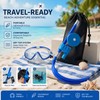 Full Dry Snorkel Mask for Adults – Comfortable Breathing Tube