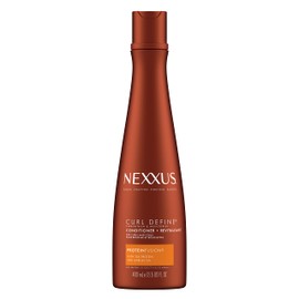 Nexxus Curl Define Moisturizing Conditioner for curly and coily hair with Marula Oil hair conditioner for strengthening and moisturizing curls 400 ml (Pack of 1)