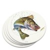 Walleye Fishing 7 Novelty Coaster Set