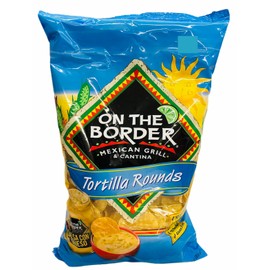 On The Border Tortilla Rounds Chips 10.5 oz