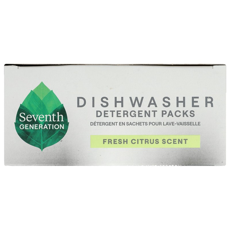 SEVENTH GENERATION Power Plus Auto Dish Detergent 15 Count, 7.9