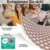 Oilcloth Tablecloth, Washable, Oilcloth, Garden Tablecloth, Outdoor, Indoor, 100 x