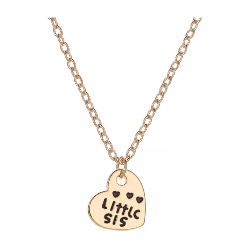 Deluxe 3 Collares Hermanas Amor Regalo Corazón Familia Sorpresa