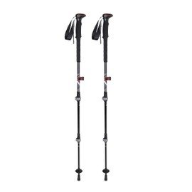 Telescopic Nordic Walking Poles Adjustable for Men and Women Ultralight Trekking Poles Aluminium with Rubber Buffer Extendable