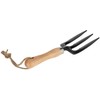 KOTARBAU® Mini Garden Fork with 3 Prongs for Transplanting Flowers,